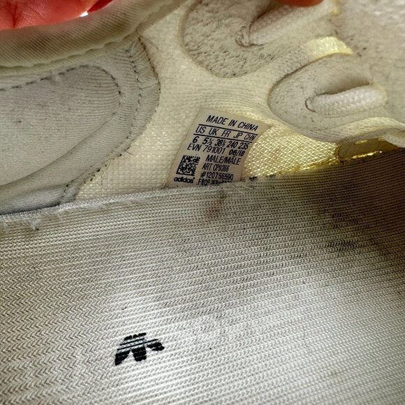 Adidas Yeezy Boost 350 V2 Low Men Size 6 CP9366 Cream Triple White Casual Shoes - Picture 14 of 15